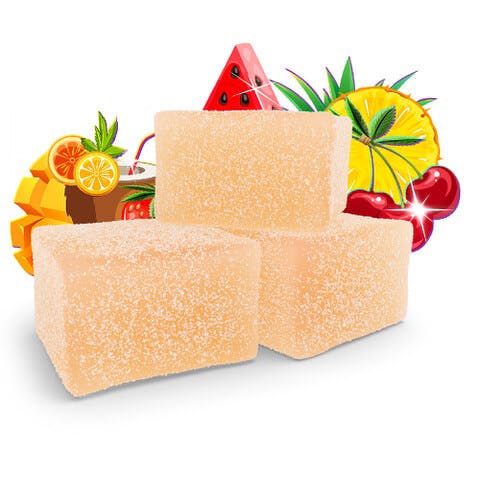 Gomas THC Fruit Punch 100mg 10 unid - Jungle Boys