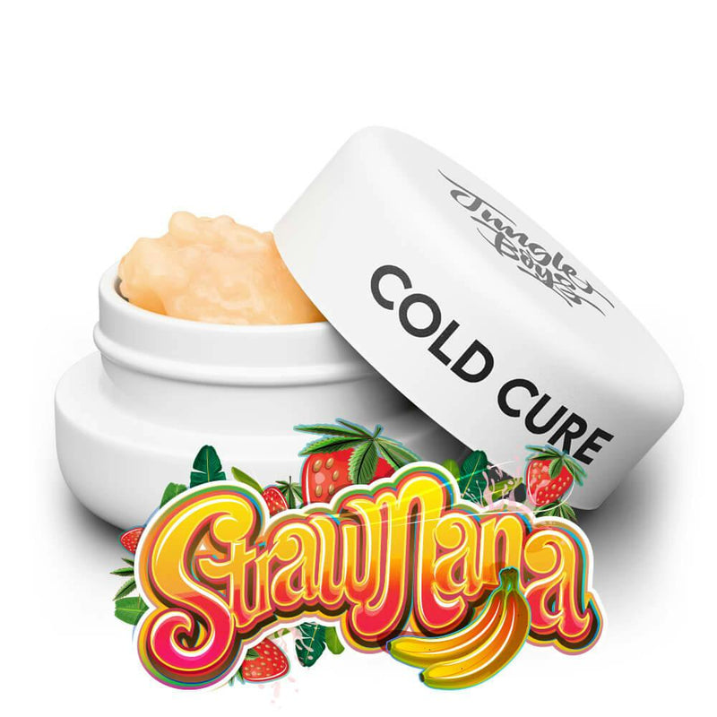 Crumble Strawnana Cold Cure 3g – Extração THC 78,5%